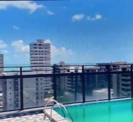 Alugo Suite Em Lindo Apto Beira-Mar Na P. Verde. Maceió Dış mekan fotoğraf